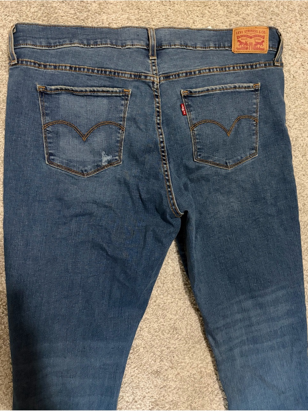 Levi’s 311 Shaping Skinny Jeans Womens Size 34 Light Wash Stretch Denim - Picture 8 of 8